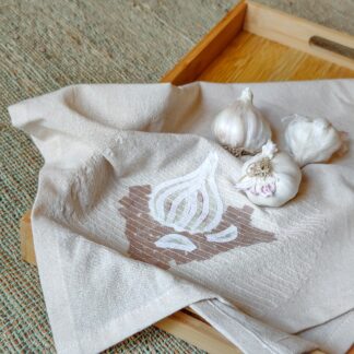 Garlic Kitchen Towel